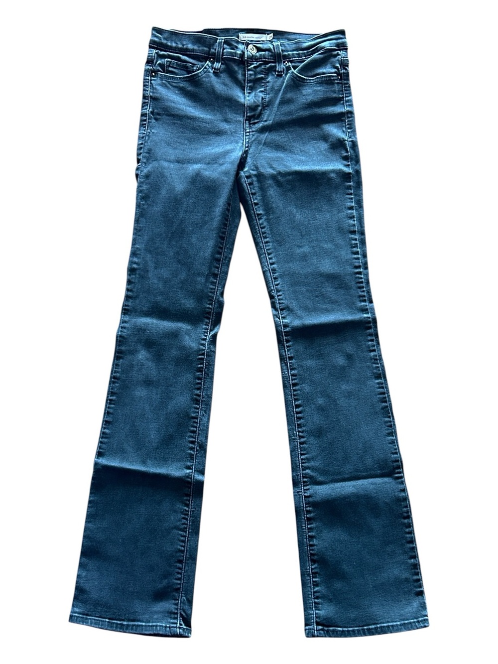 Levi's 315 Shaping Bootcut Black Jeans